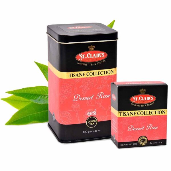 St.Clairs Tisane Desert Rose Ceylon Tea