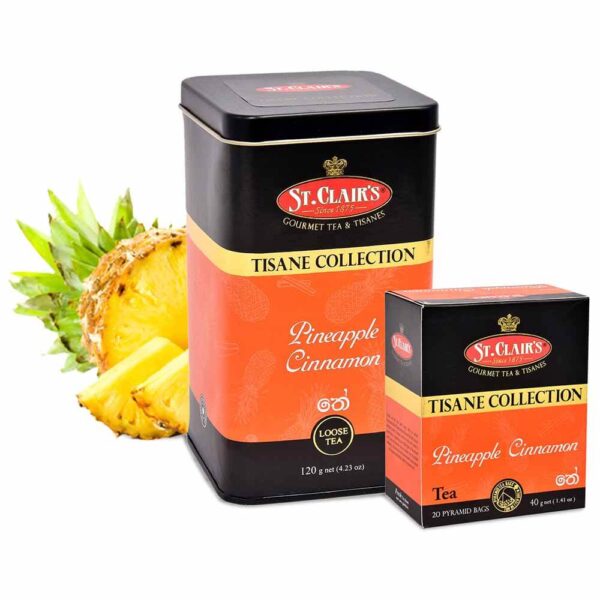 St.Clairs Tisane Pineapple Cinnamon Ceylon Tea