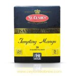 St clair's Ceylon black leaf tea with natural mango extracts