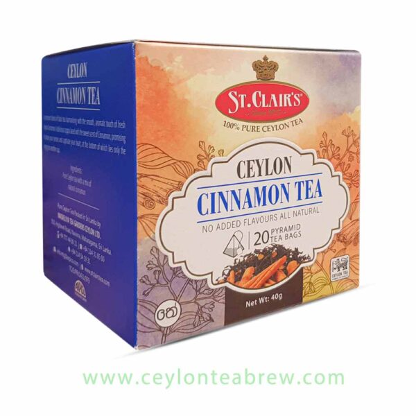 St.Clair's ceylon natural cinnamon loose tea