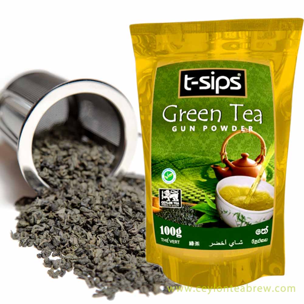 t sips pure green tea