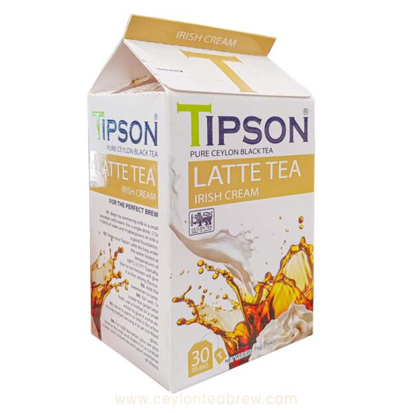 Tipson Ceylon black tea Latte tea Irish cream 1