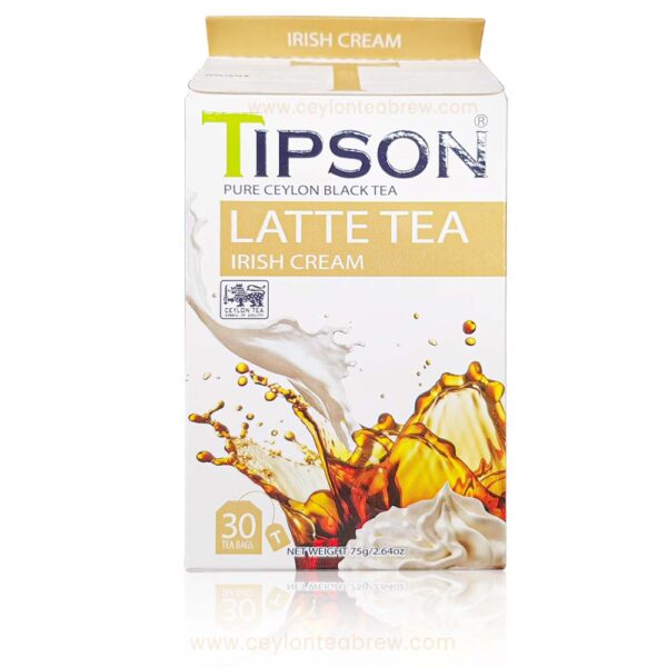 Tipson Ceylon black tea Latte tea Irish cream 22