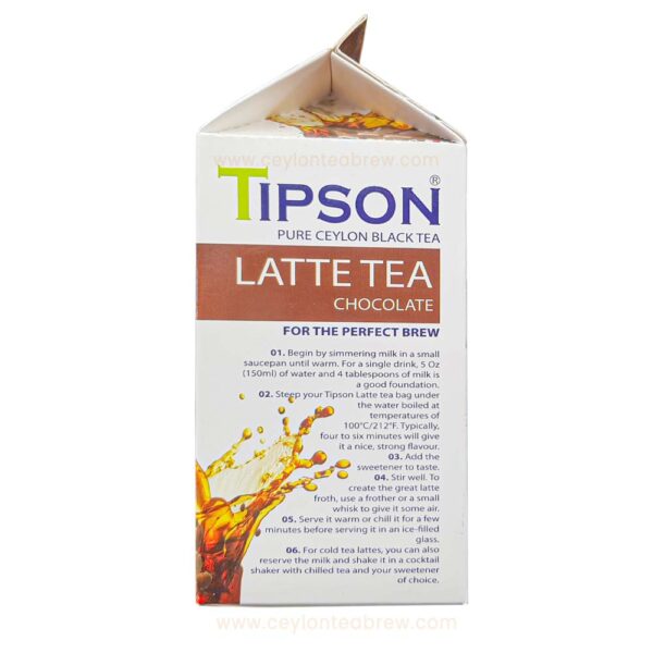 Tipson Ceylon black tea Latte tea chocolate tea3