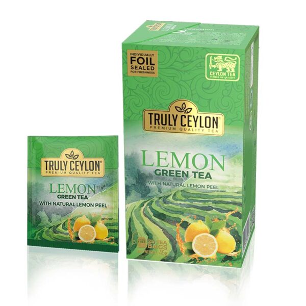 Truely ceylon Lemon green tea