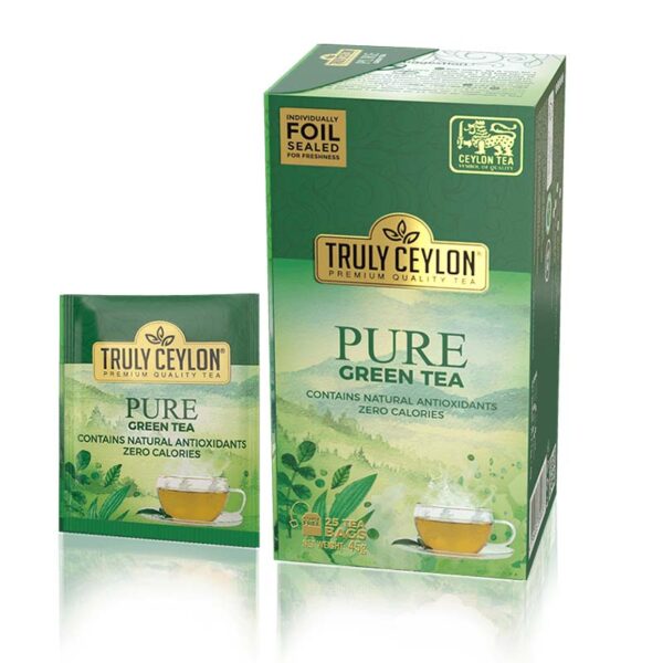 Truely ceylon pure green tea