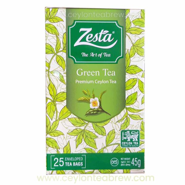 Zesta Ceylon Pure green tea 25 bags