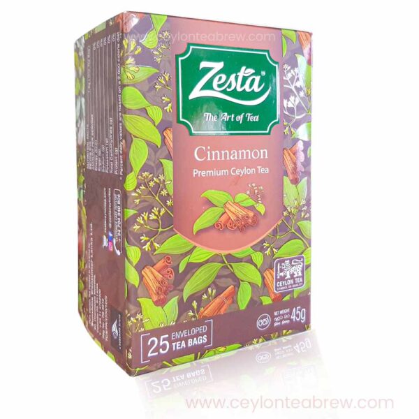 Zesta Ceylon Pure organic Cinnamon tea bags