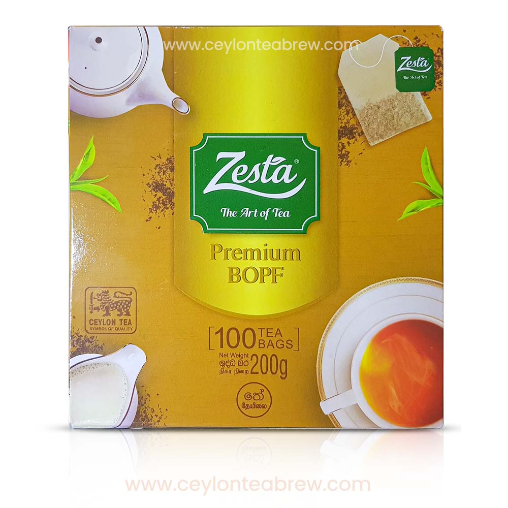 Zesta Ceylon black premium BOPF 100 tea bags