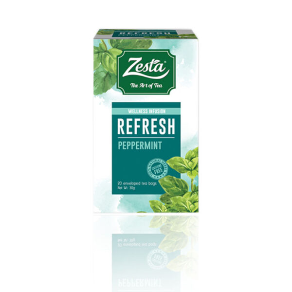 Zesta Ceylon tea Refresh Peppermint tea