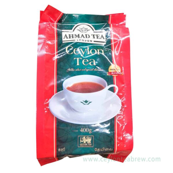 ahmed Tea London Loose black tea leaves 400g