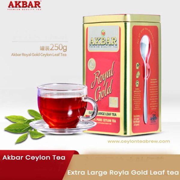 akbar ceylon extra large royal gold tea premium