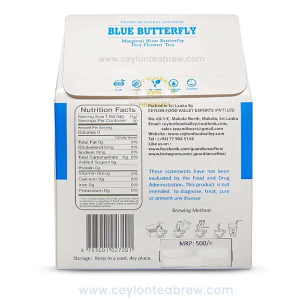 blue butterfly flower herbal drink tea 20g 7