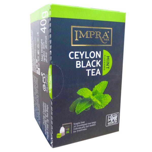 impra Ceylon Black tea with Mint flavor