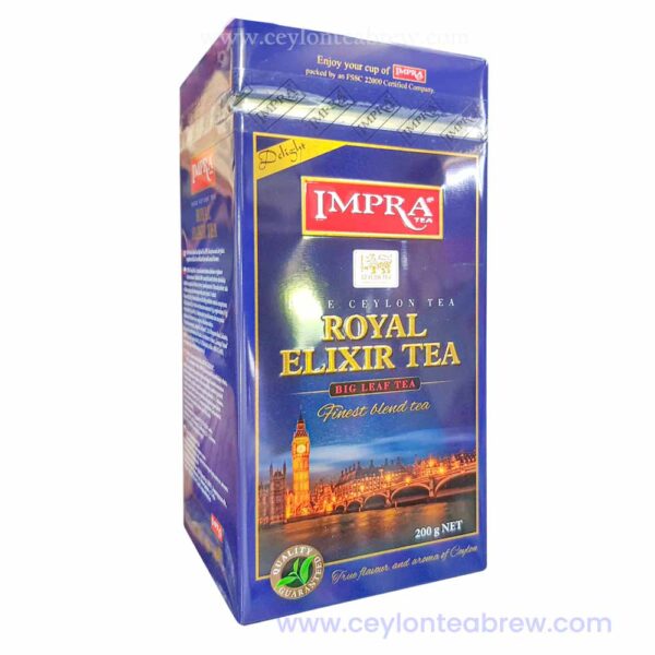 impra ceylon royal elixir tea big leaf tea 4