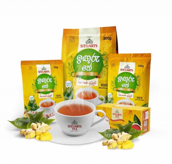 steuart ceylon tea with Ginger Loose tea