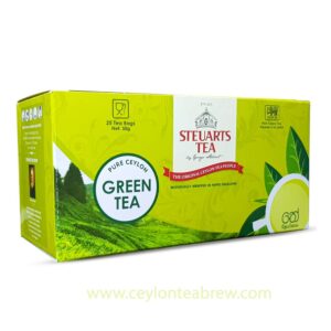 steuarts ceylon pure green tea bags anti oxidant 3