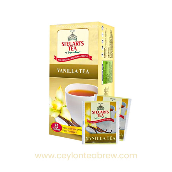 steuarts ceylon vanilla flavored black tea 1