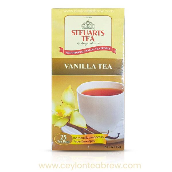 steuarts ceylon vanilla flavored black tea 3