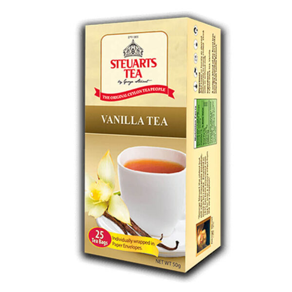 steuarts ceylon vanilla tea