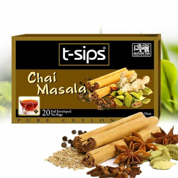 t sips Chai Masala Tea bags