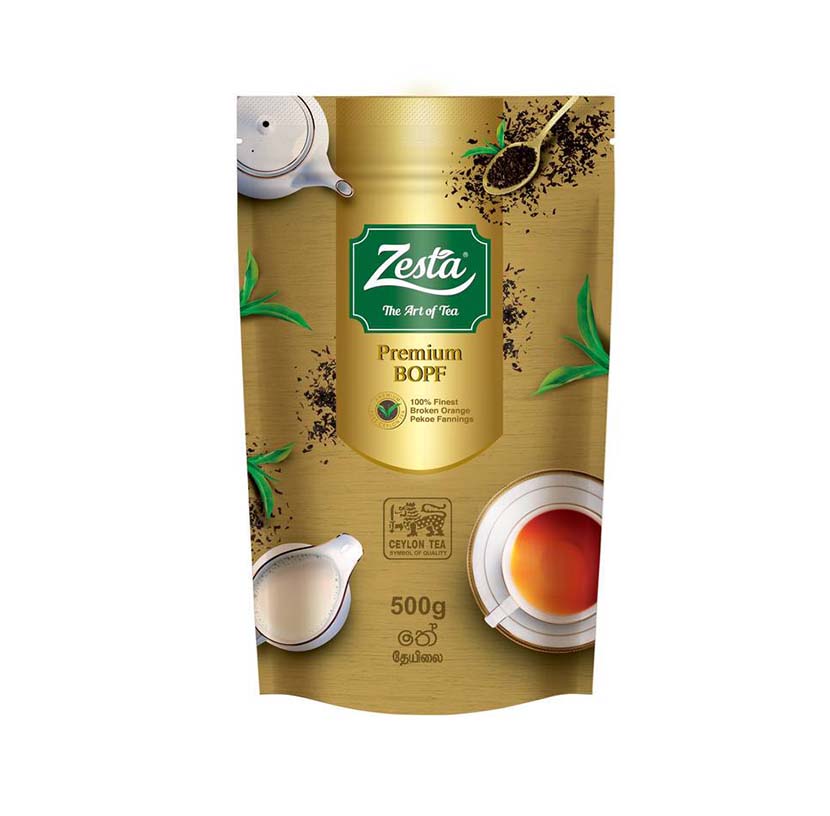 zesta ceylon Premium BOPF black loose tea 500g