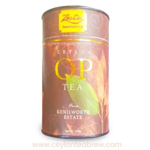 Zesta Ceylon orange Pekoe leaf tea 1