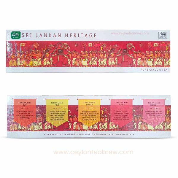 Zesta ceylon pure black tea Sri Lankan heritage from kenilworth estate