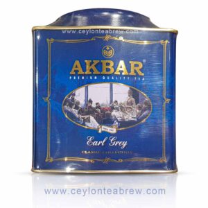 Akbar Ceylon earl grey premium black high grown leaf tea