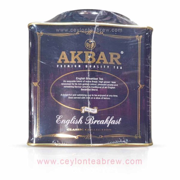 Akbar Ceylon English breakfast premium black high grown leaf tea