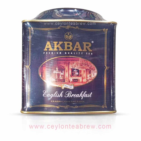 Akbar Ceylon English breakfast premium black high grown leaf tea