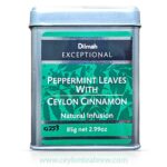 Dilmah Exceptional peppermint leaves with Cinnamon natural infusion loose tea