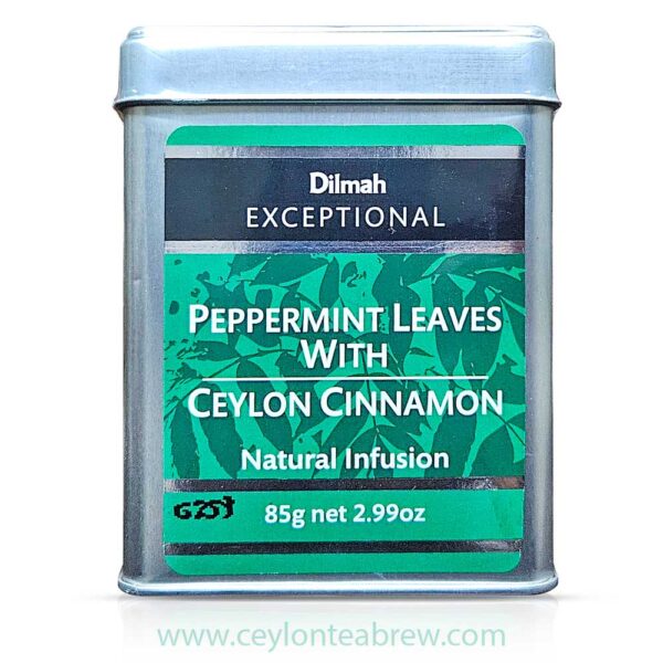 Dilmah Exceptional peppermint leaves with Cinnamon natural infusion loose tea