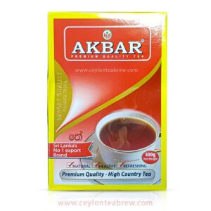Akbar Ceylon high country black loose leaf tea 2
