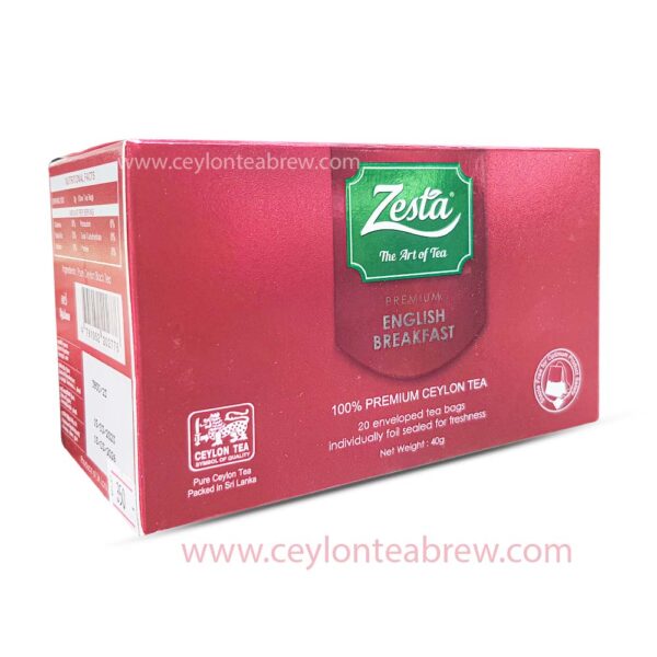 Zesta Ceylon English breakfast tea bags