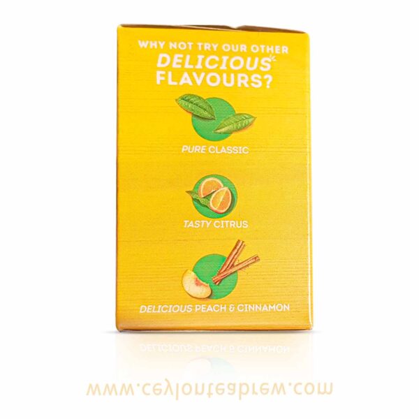 Lipton Ceylon green tea with Zesty lemon and honey flavored tea bags 1