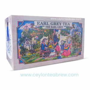 Mlesna Ceylon earl grey loose leaf special blend tea in wooden box