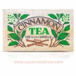 Mlesna Ceylon loose leaf tea with cinnamon extracts in wooden box 2