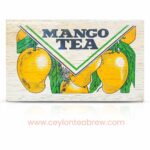 Mlesna Ceylon loose leaf tea with mango flavor in wooden box 2