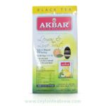 Akbar Ceylon flavored black tea with real fruit pieces 2