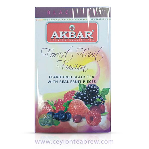 normal black tea, Natural fruits pieces of strawberry, black berry ,Raspberry