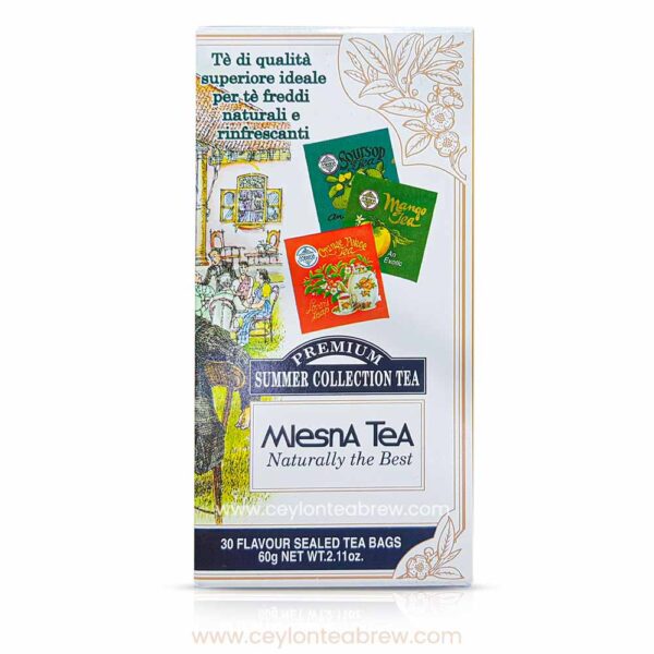 Mlesna Ceylon Black luxury tea bags 6 Assorted Regional tea collection