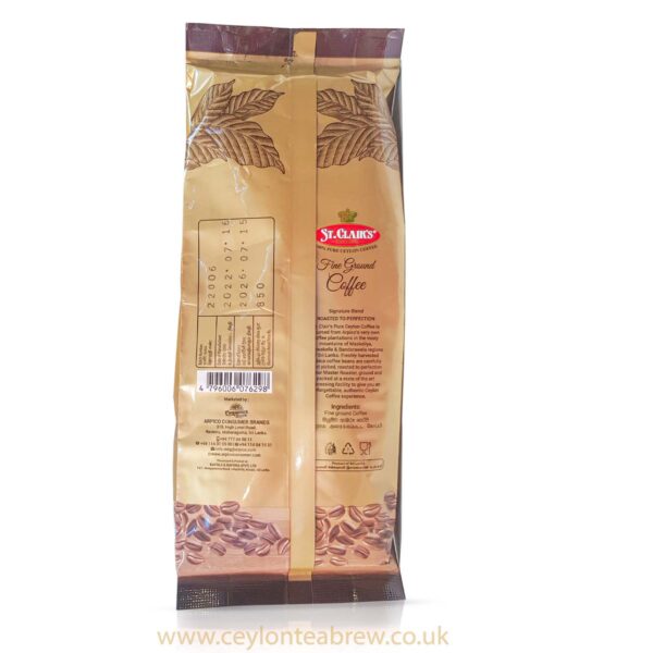 St. Clair's Ceylon fine ground pure coffee powder 200g