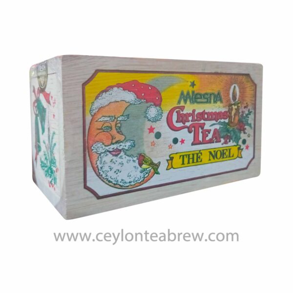 Mlesna Ceylon loose leaf tea christmas tea in wooden box