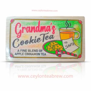 Mlesna Ceylon loose leaf-tea-with apple cinnamon extracts-in-wooden-box