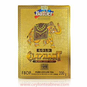 Battler Ceylon pure black loose leaf tea F B O P