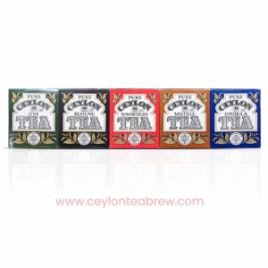 Mlesna Ceylon tea pure leaf black teas from different regions