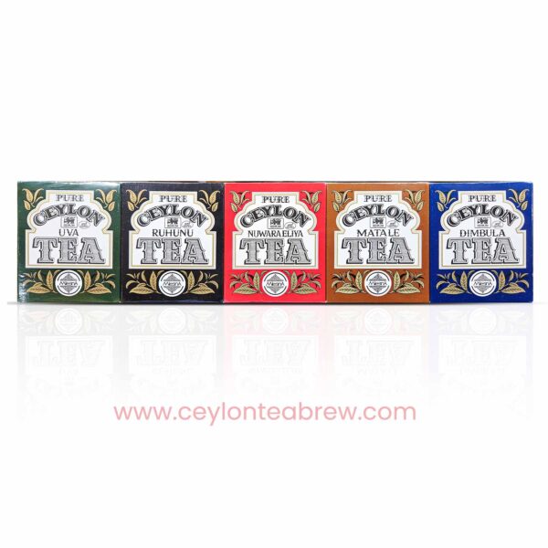 Mlesna Ceylon tea pure leaf black teas from different regions