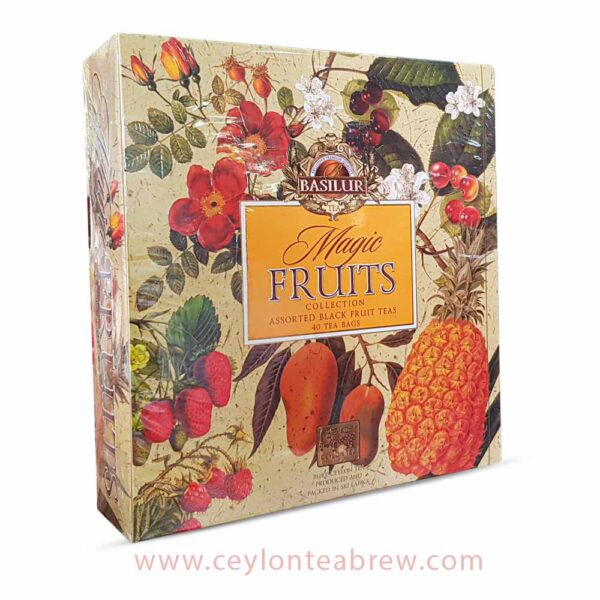 Basilur magic assorted black fruits teas bags