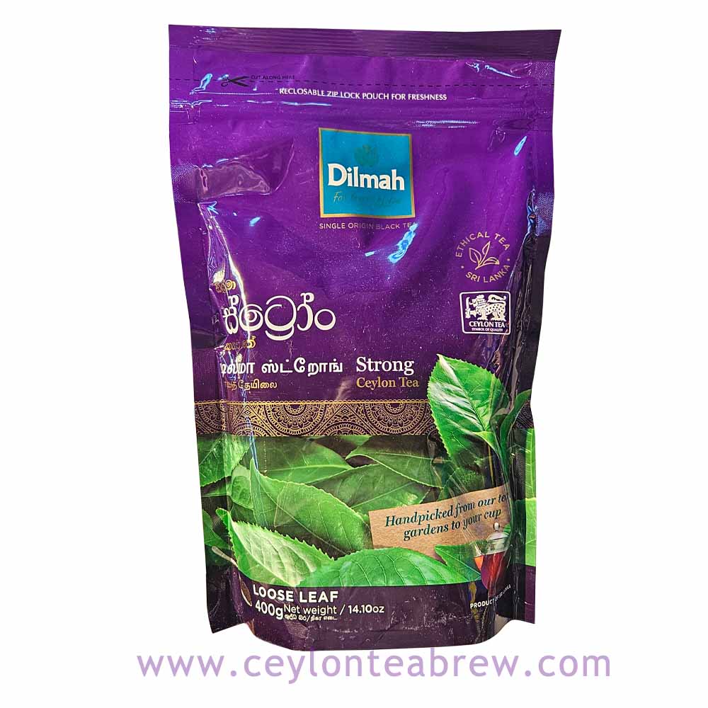 Dilmah Pure ceylon strong black loose tea Dilmah Pure ceylon strong black loose tea 400g